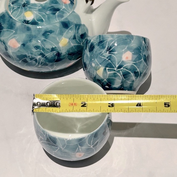 Asian Tea Set with Stainless Steel Chopsticks - Picture 17 of 17